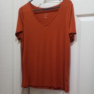 A NEW DAY RUST COLORED TOP